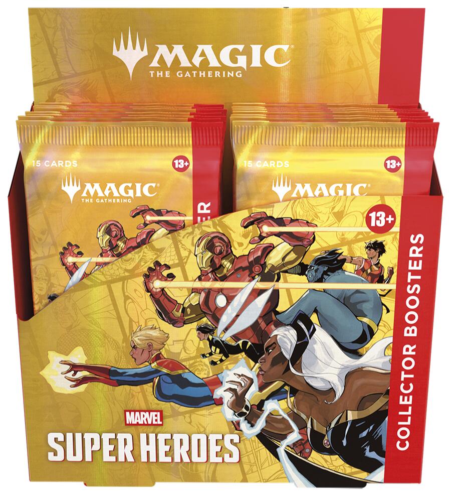 Marvel Super Heroes — Collector Booster Display