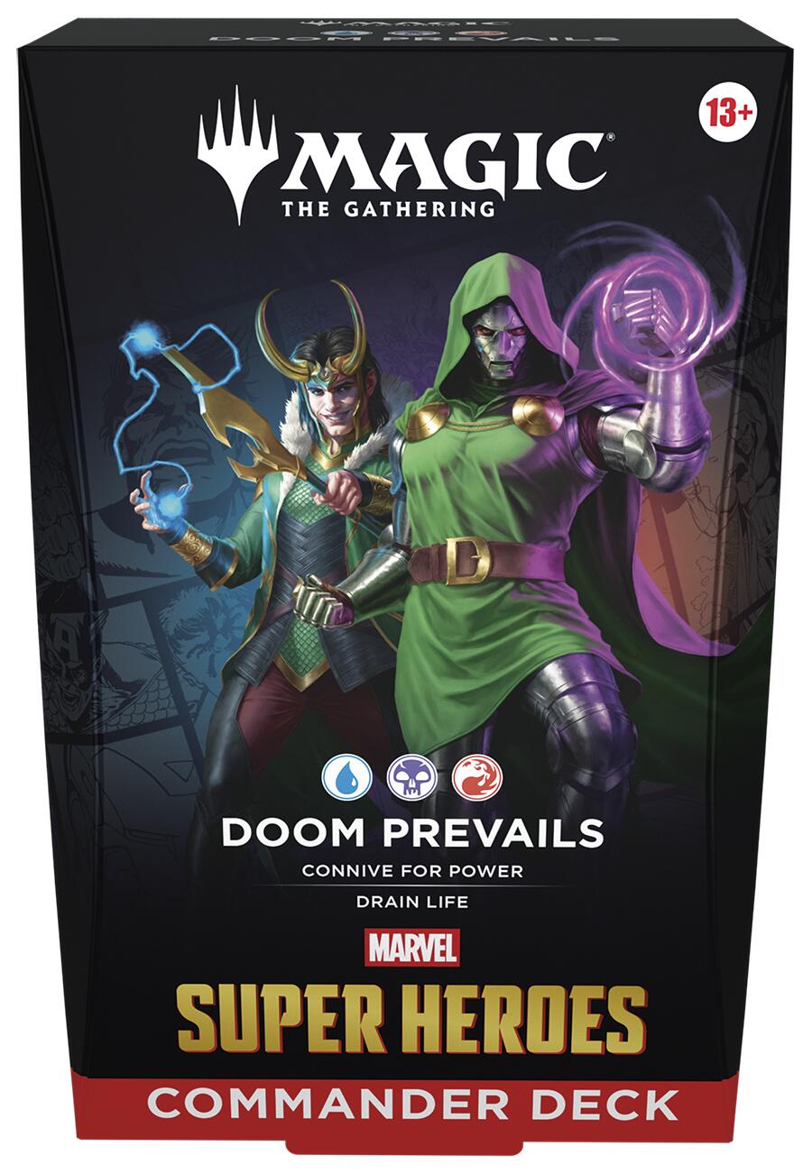 Marvel Super Heroes Commander Deck — Doom Prevails