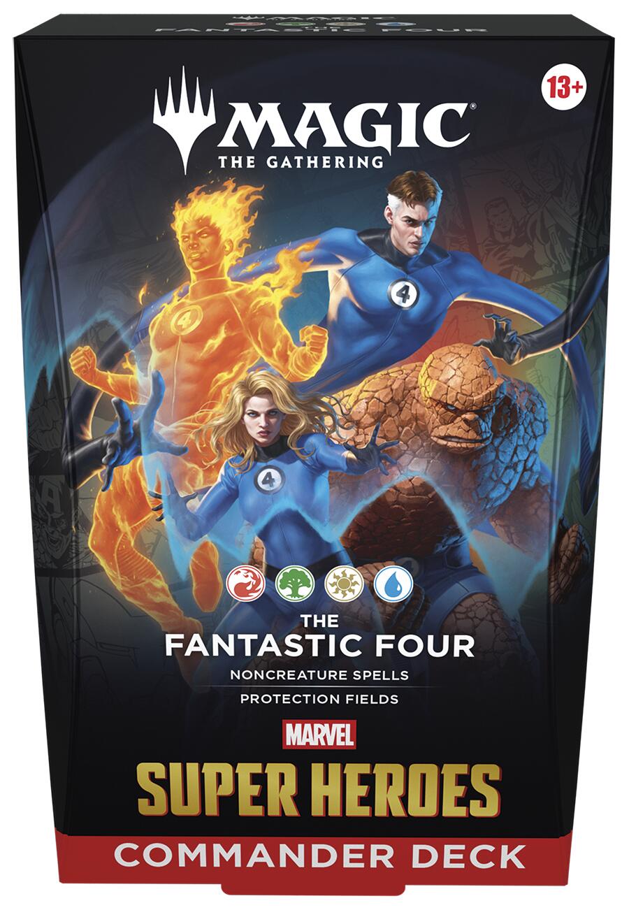 Marvel Super Heroes Commander Deck — The Fantastic Four