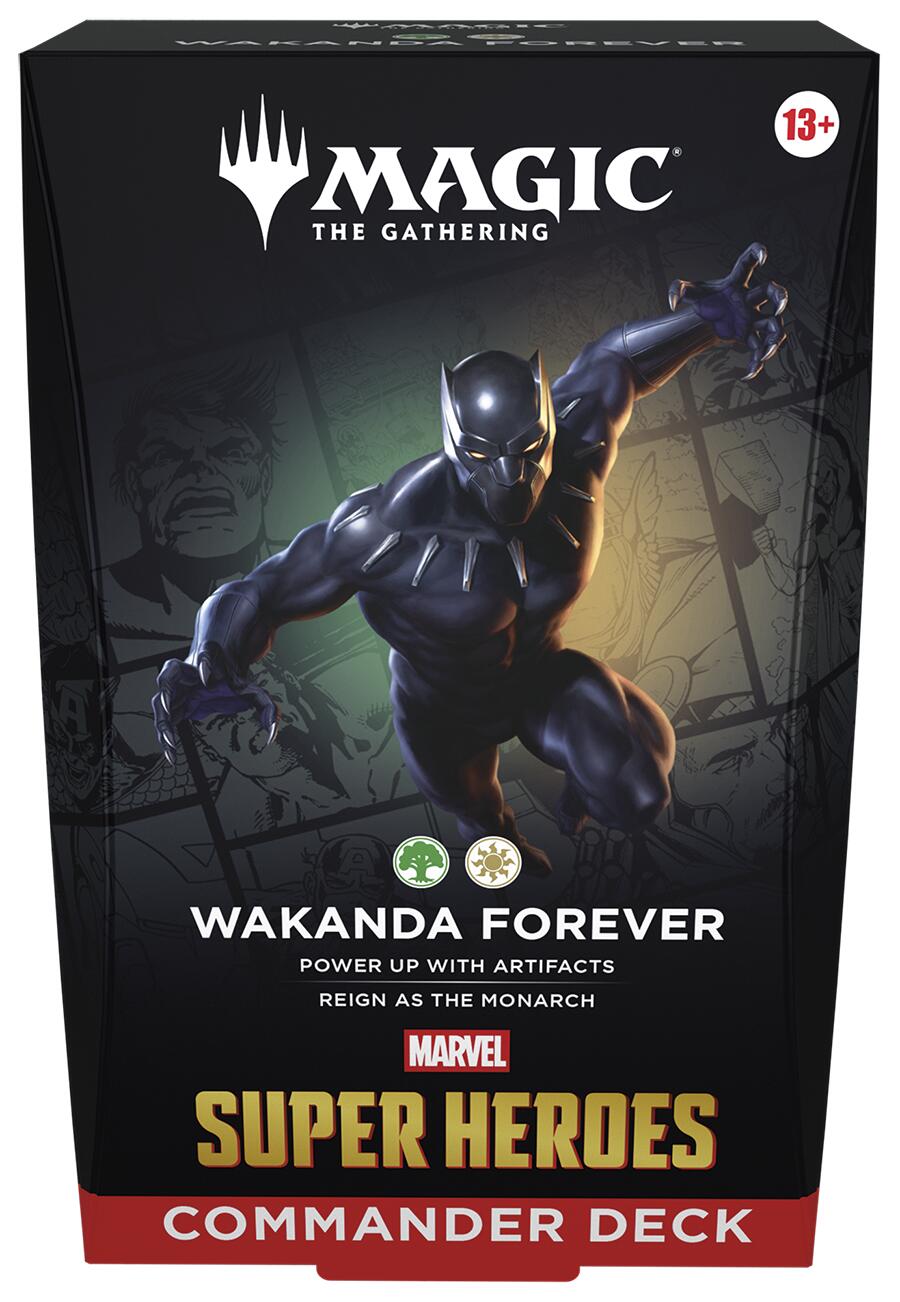 Marvel Super Heroes Commander Deck — Wakanda Forever