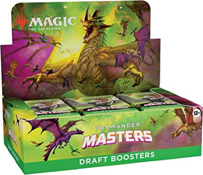 Magic: The Gathering - Commander Masters - Draft Booster Box (24 Packs)